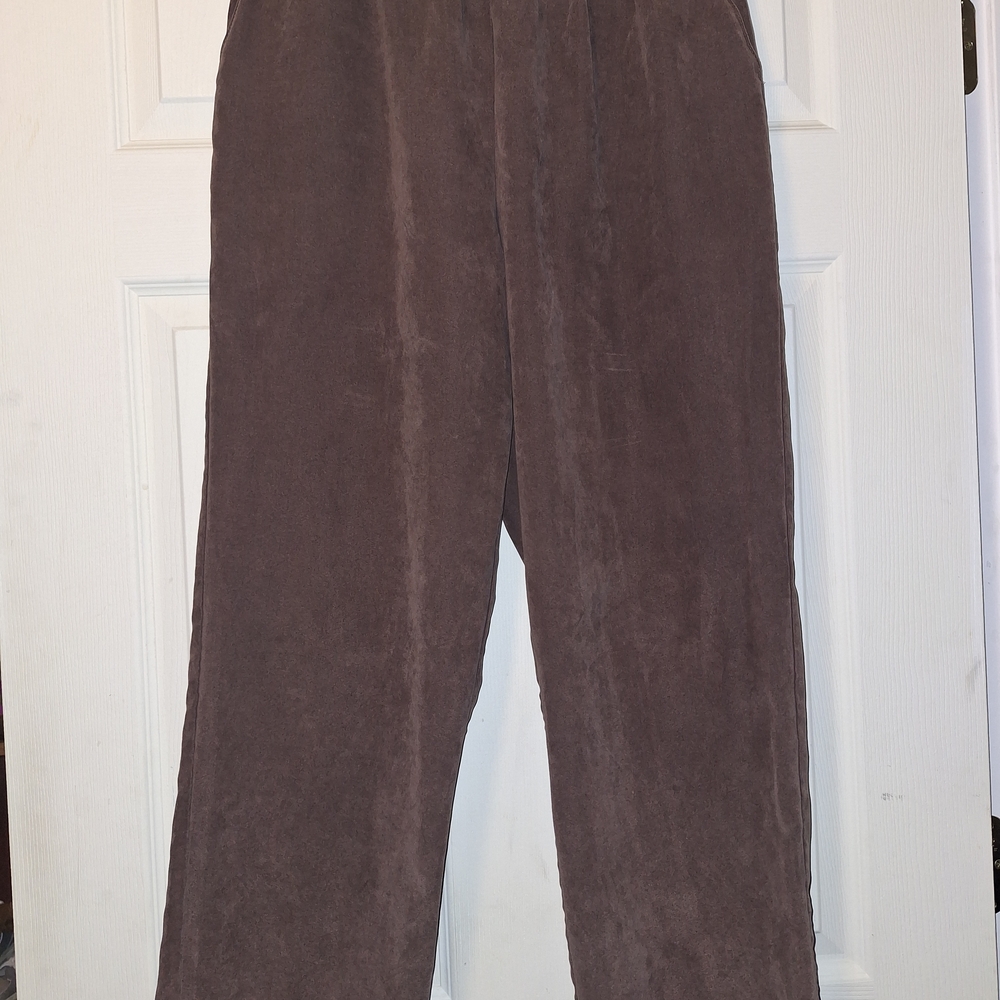 Womens ALFRED DUNNER Brown Pants